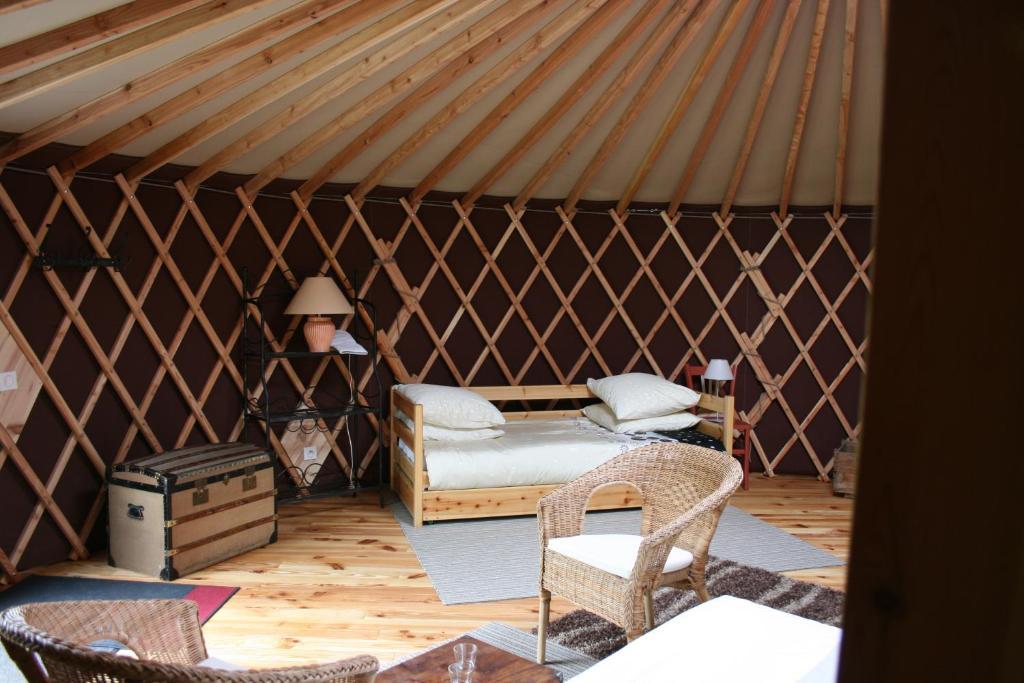 Yourtes en Terrasse Bonneval  Habitación foto