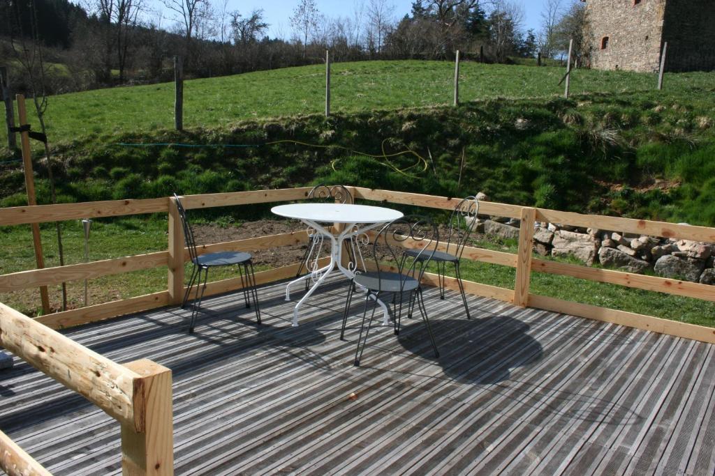 Yourtes en Terrasse Bonneval  Habitación foto